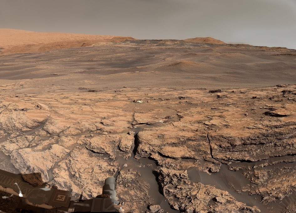 NEWS 🚨: Curiosity rover has found opal gemstones on Mars that also exist on Earth 

Suggesting past widespread water and possible microbial life 🦠