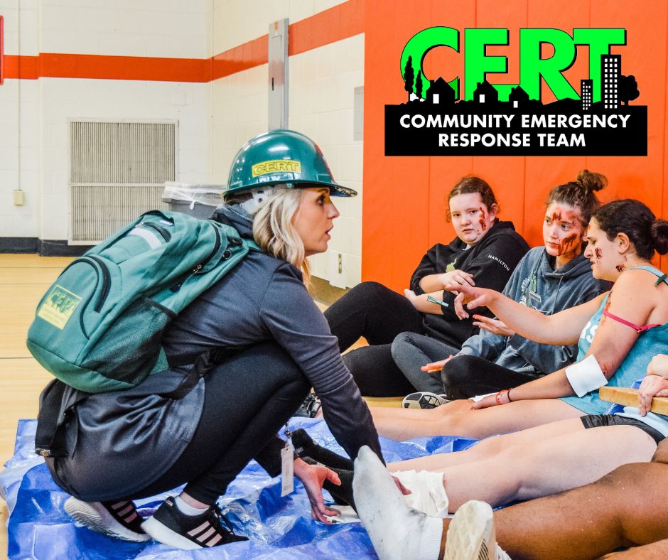 CERT - Community Emergency Response Training - is being offered in partnership with St. Louis Community College. For further information tinyurl.com/CERT2023.