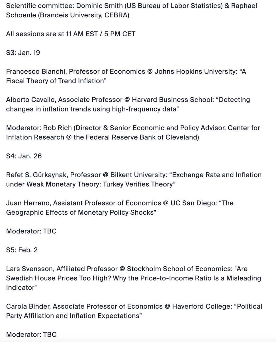RaphaelSchoenle's tweet photo. An exciting new batch of @CebraOrg Inflation: Drivers and Dynamics webinars is coming up -- you can register here:
https://t.co/mJjjqIXl5a https://t.co/ufr96PPCbT
