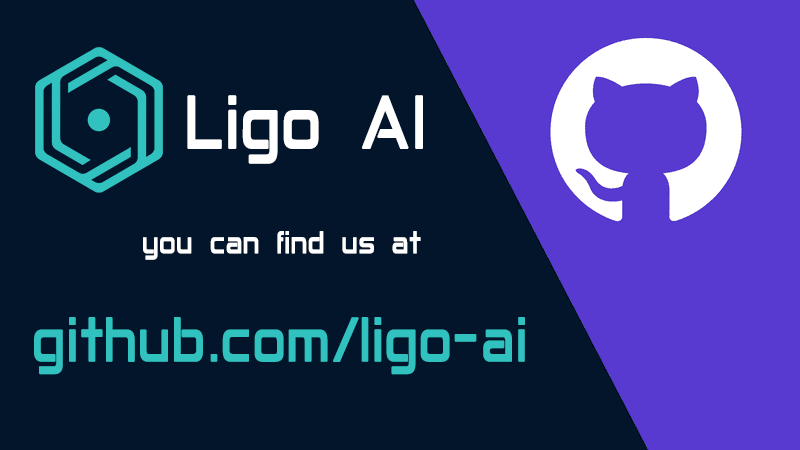ligoai_com's tweet photo. Ligo AI github repo is live.
https://t.co/Gd2L56HtgA
#LAI #LigoAI #Ligo #AI #ArtificialIntelligence #Innovation #Technology #DeepLearning #MachineLearning #SataScience #Blockchain https://t.co/QUIf9vclmh