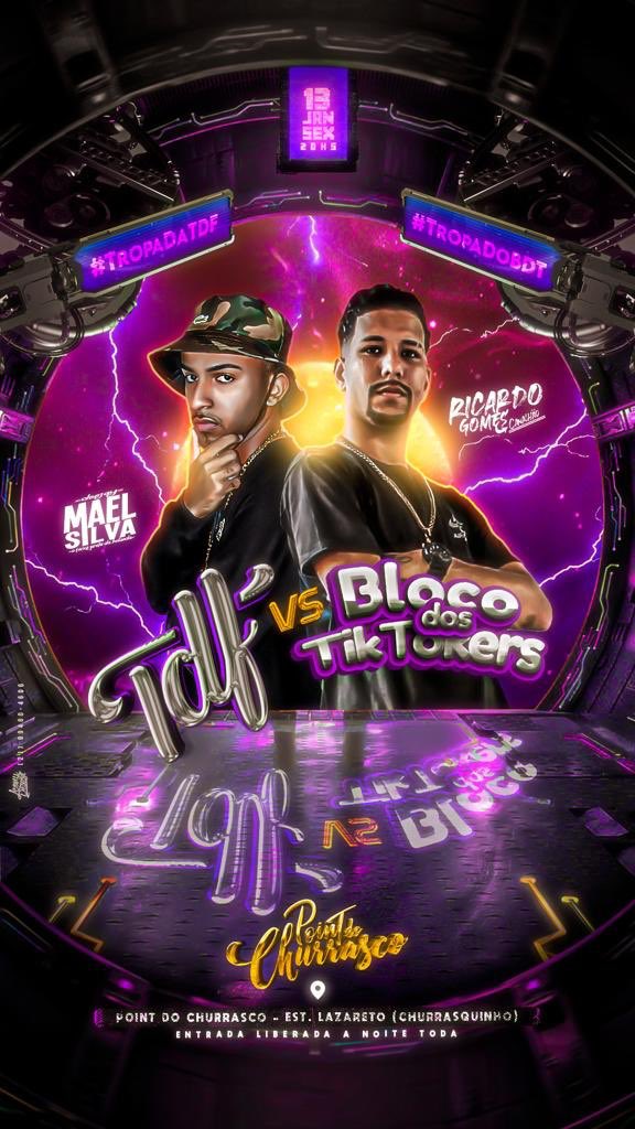 GulhermeJf's tweet photo. Amanhã o pau quebra #tdfvsblocodostiktok https://t.co/OapuYtknVj