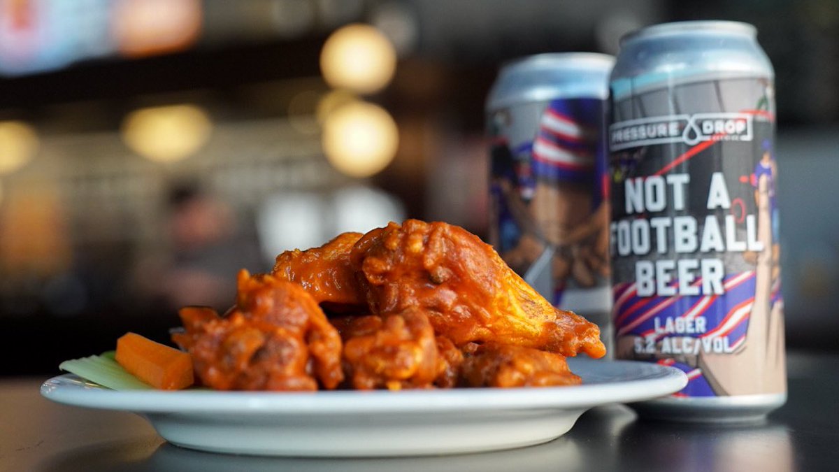 Did you know we serve wings at our Elmwood Ave pub? Now you do. Now. You. Do. #NeverRanch