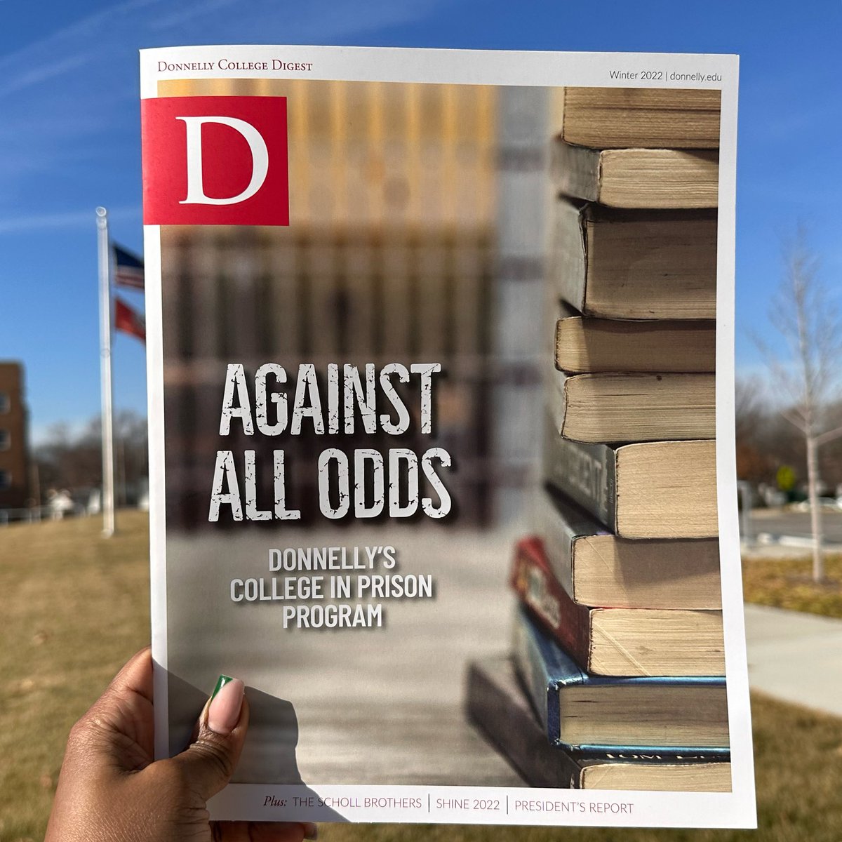 The latest edition of the Donnelly College Digest has arrived! Read all the latest Donnelly news digitally at donnelly.edu/digest.