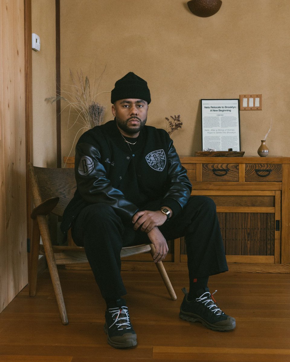 authmadestadium's tweet photo. Authmade for @BrooklynNets - 10th Anniversary Letterman Jacket. Full collection now available at Brooklyn Fanatics and online at https://t.co/xjQ3UMD0C1 https://t.co/mimo2iqHkL