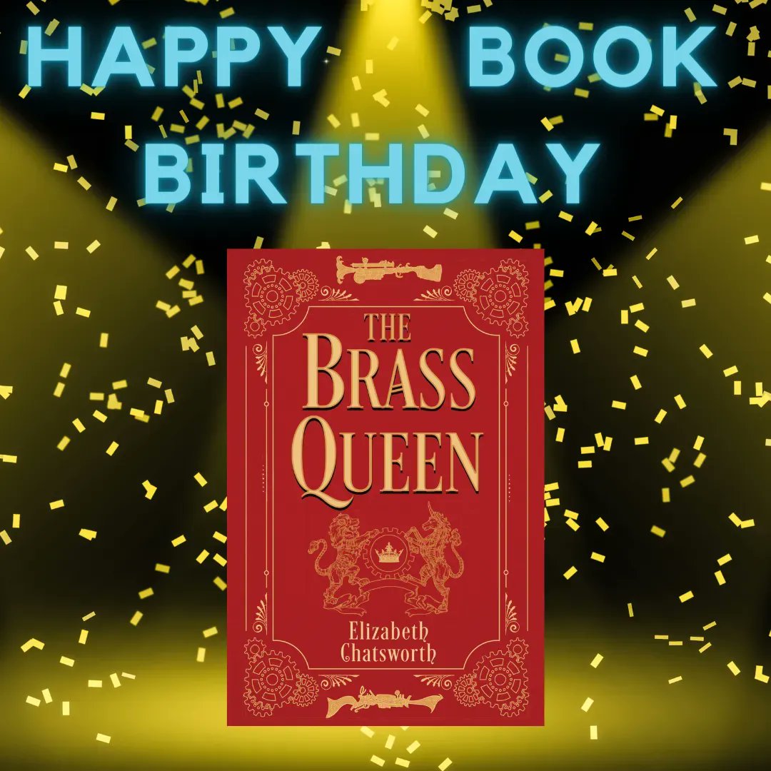 Happy #BookBirthday to #TheBrassQueen by @EChatsworth! If you like the Parasol Protectorate or the Invisible Library series, you’ll love this gaslamp fantasy—a rambunctious romantic romp that will have you laughing and wishing you owned all of Miss Haltwhistle's armaments.