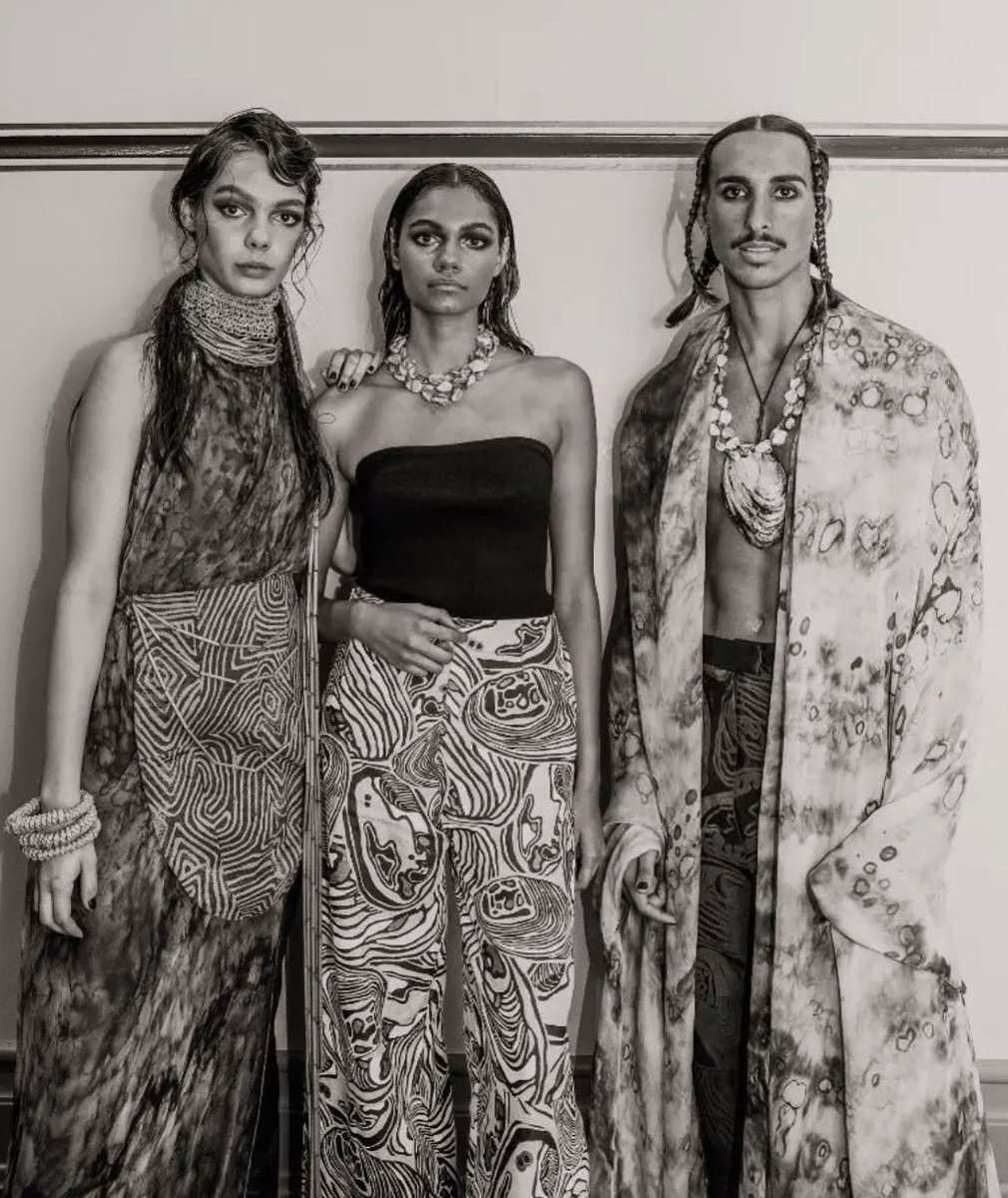 lillardia's tweet photo. The rise of Blak fashion. Its becoming increasingly apparent that my practice to honour ethical and culturally sustainable processes into my business model isn’t valued - but heavy commercialisation is. Why is blak fashion only “successful” when it meets white industry standards? https://t.co/Jnt4SFuJBJ