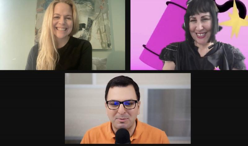 R00TSCLUB's tweet photo. Women who are building worlds: Stacy Quackenbush @StacyQuack and Paige Dansinger @museumpaige, Dynamite Labs https://t.co/gSabcWgfRW via @BosparPR #womeninvr #virtualworldbuilding #creatortools https://t.co/JyLYaXSGzW