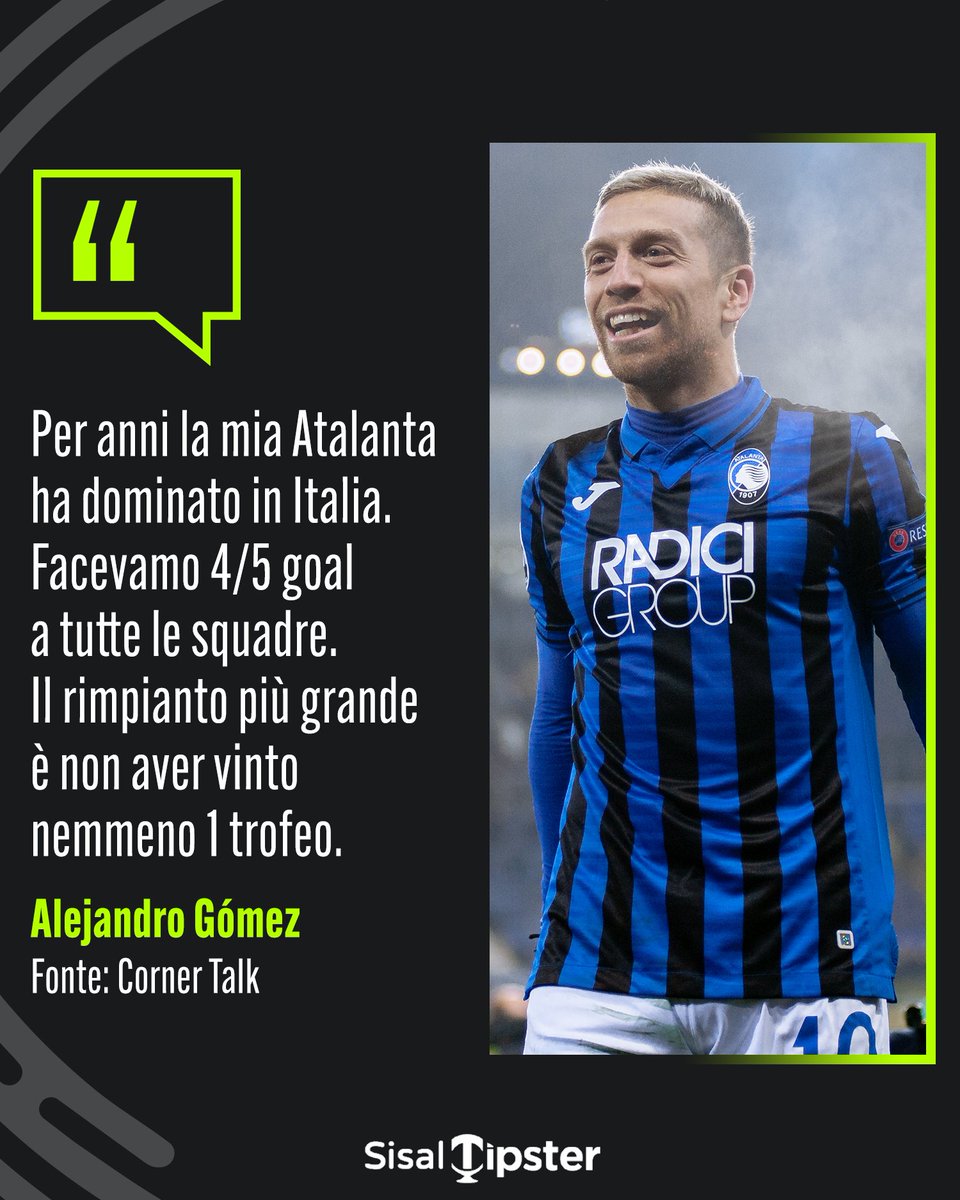 SisalTipster's tweet photo. L'Atalanta del Papu ha fatto divertire gli appassionati di calcio 🤩👏
#sisaltipster #tquality #quote #gomez #papugomez #papu #atalanta #gasperini #seriea https://t.co/FKWdk1ZWHp