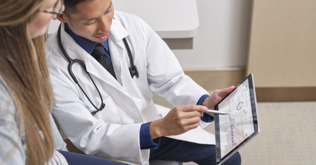 Microsoft's tweet photo. Radiologists are using artificial intelligence to improve the detection of breast cancer and decrease the time it takes to get results to their patients.  

Discover how Microsoft Azure Cloud is part of the process: https://t.co/EZ7TJpesGM