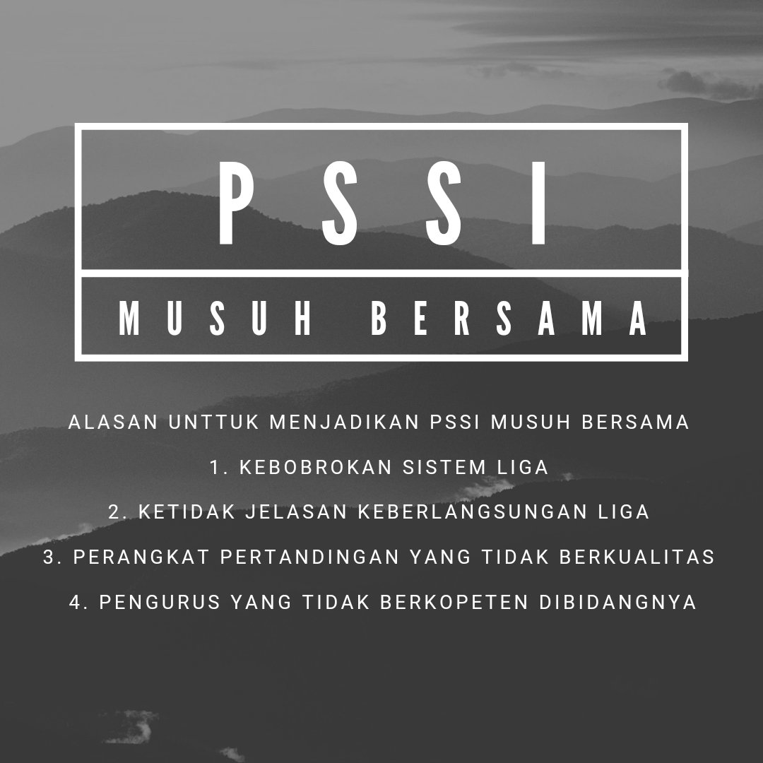 ISU kami bukan KLB tapi bubarkan PSSI