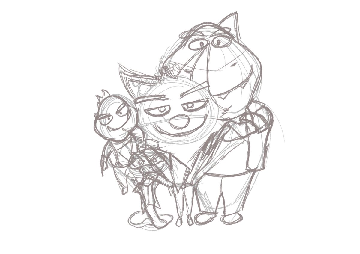 Los tipos malos se hacen fotos de grupo. 

#BadGuys #digitaldrawing