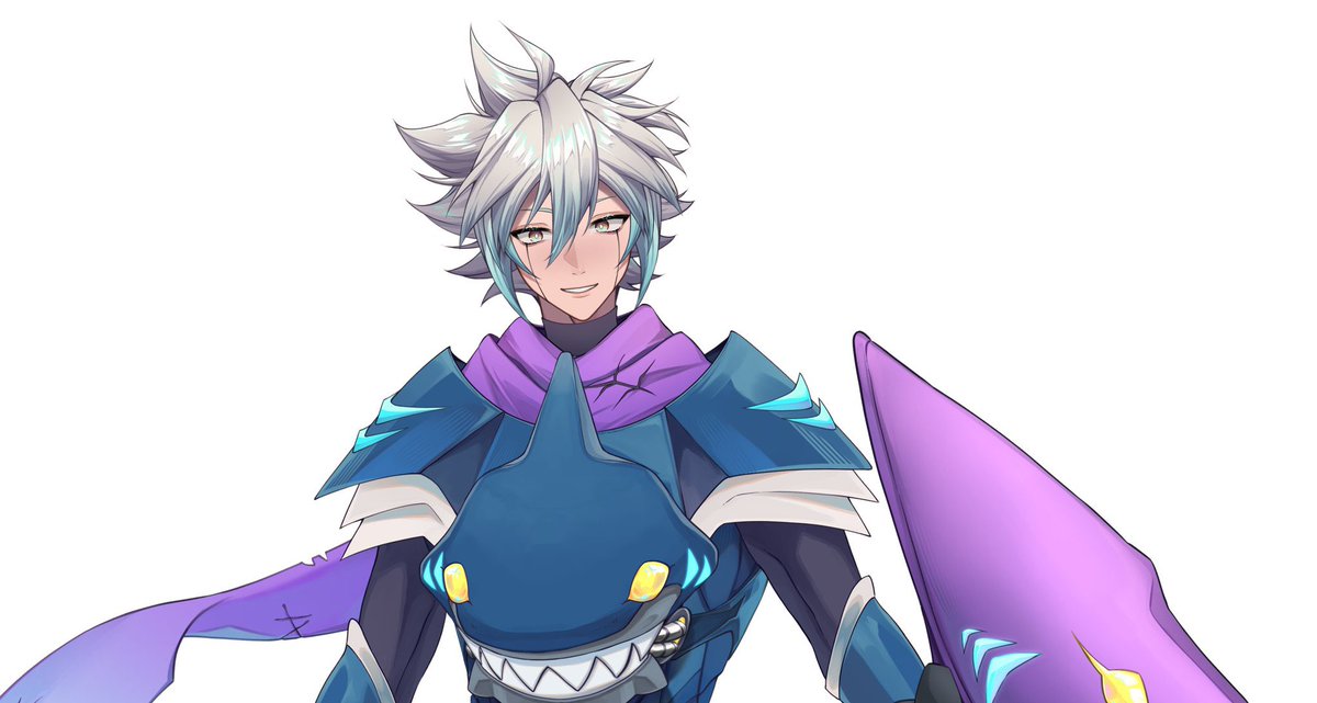 KaggyFilms's tweet photo. Soooooo I’m wanting to get some art prints for my Vtuber @CyYuVtuber 

Please show me your art and be able to do a bit of Mecha art please cause… he’s a robot 😬 https://t.co/4Z2Pr0ktCx