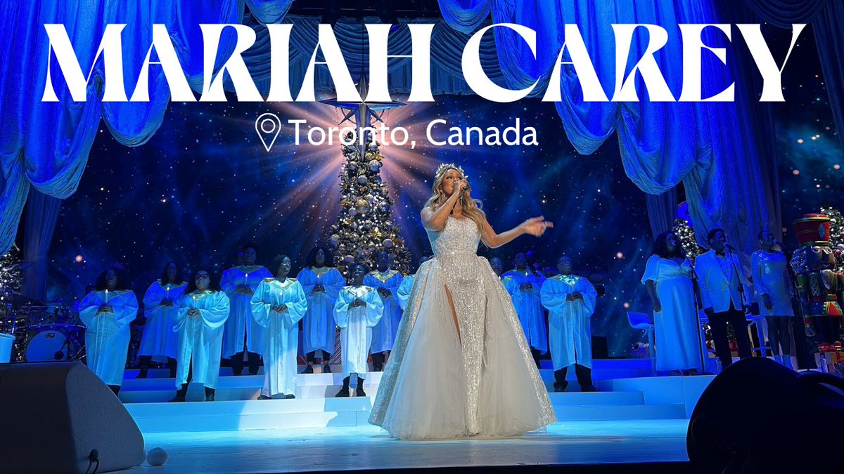 Mariah Carey SLEIGHS Toronto at Merry Christmas To All Tour: December 9th, 2022

youtube.com/watch?v=8Zgbui…

The mic was on and RENT was DUE. We finally saw the Queen of Christmas! 

#mariahcarey #mariahcareyforever #mariahcareymusic #lambily #lambilymoments #lambily4life