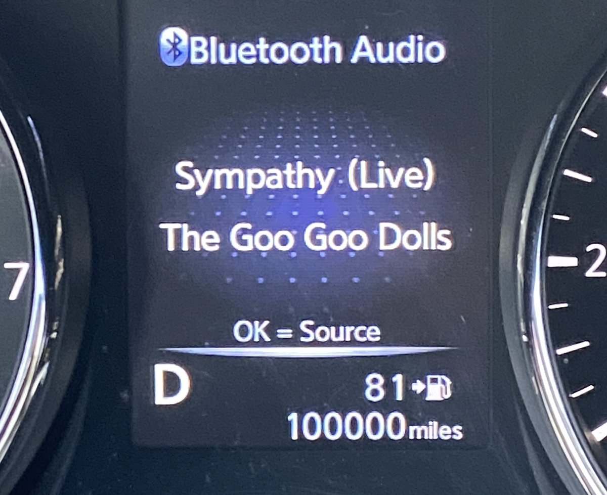 GooSabresBills's tweet image. Done a bit of driving over 5 years 😆😂 #workcommute @googoodolls keeping me company for most of it 😅