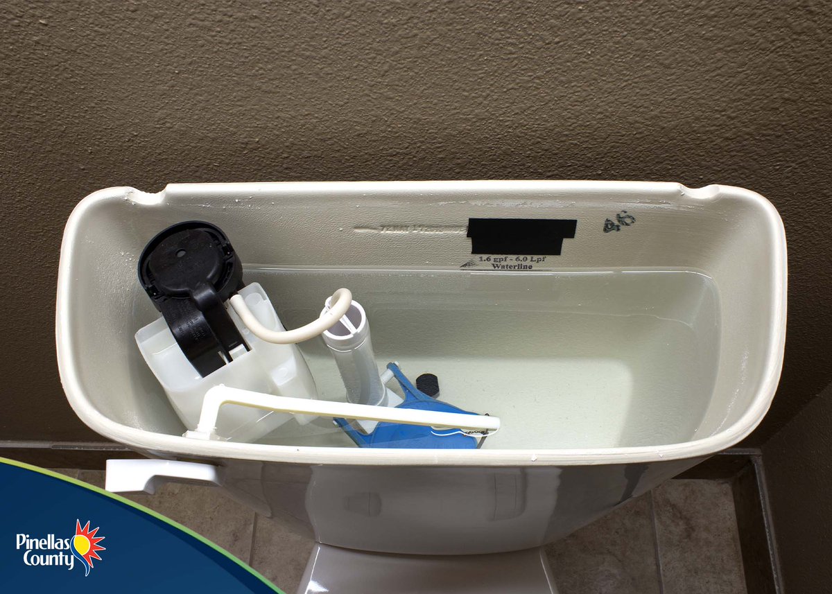 Pinellas County on Twitter "Examine the rubber flapper in your toilet