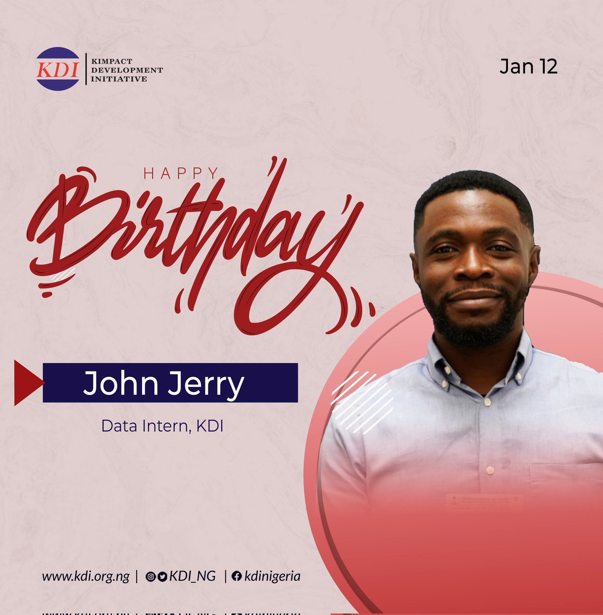 Kimpact_Global's tweet photo. Birthday Blessings to another member of the KDI Family @jonjeriejr We celebrate you and wish you all the blessings, that come with the new year.
Cheers 🎉🎊🎈🎁🎆🍾
#birthday #happybirthday #birthdayblessings #kimpact #kimpactfamily https://t.co/Fu0L0i5TCV