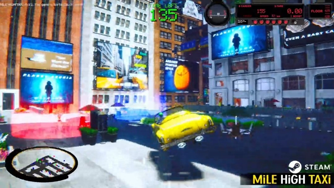 Happy #FeatureFriday!
Anyone who still hears The Offspring in their head while they drive should check out MiLE HIGH TAXi by <a href="/supercass/">Cass | MiLE HiGH TAXi on Steam, Playstation, Epic</a> 

#indiegame #grivinggame #cyberpunk