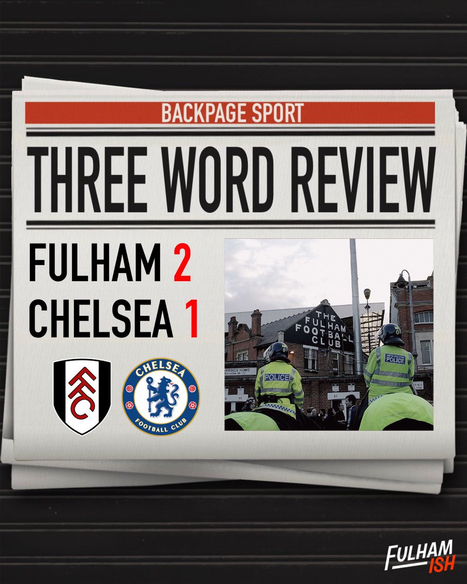 Fulhamish tweet media