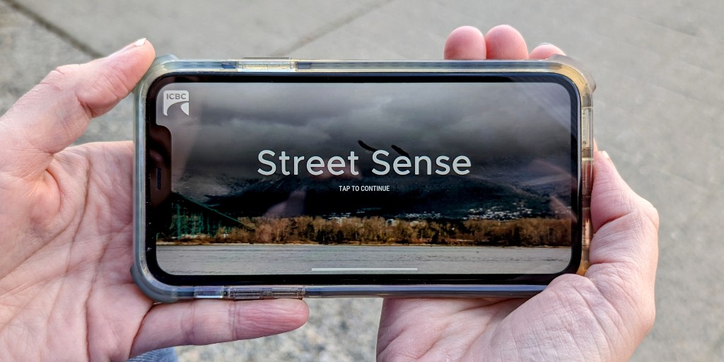 icbc's tweet photo. DYK #StreetSenseApp can help you get ready for your road test? Practice turning left at a busy intersection, sharing the road with cyclists, staying out of large vehiclesโ blind spots, and more โ all in a virtual B.C. setting.
Download the app today: https://t.co/22r00j1i4q https://t.co/0dzusXnQxu