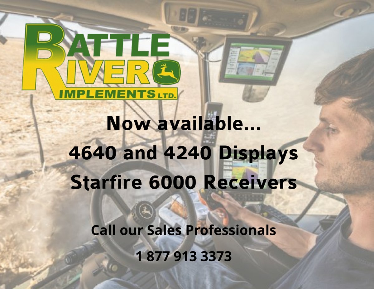 BRILTD's tweet image. @BRILTD  #PrecisionAg  #JohnDeere #Startfire #Displays #Camrsoe  #Killam #Wainwright #Provost