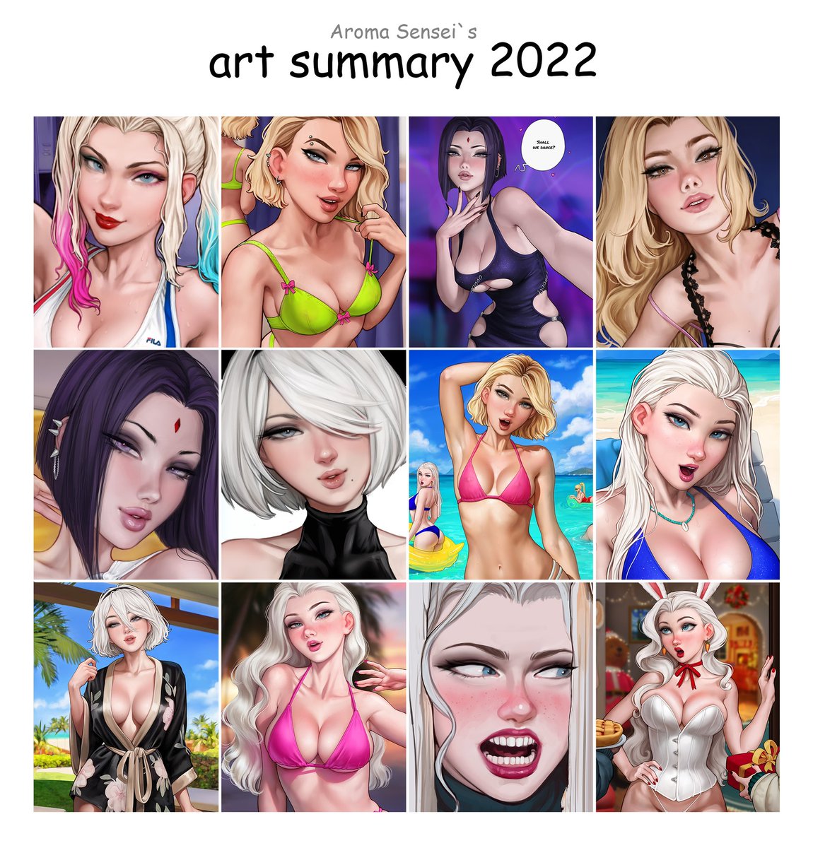 Summary of art 2022 ✨ ♥️ Which one your fav?