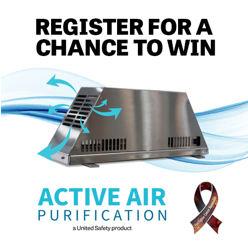In honor of #FireFighterCancerAwarenessMonth, we're giving away Active Air Purification Systems! Protect your crew and register for a chance to win! 
REGISTER HERE: revfireinnovations.com/activeair/ 
No Pur. Req'd.  18+, 50 U.S./D.C./Canada. Official Rules: bit.ly/3Qz4In8