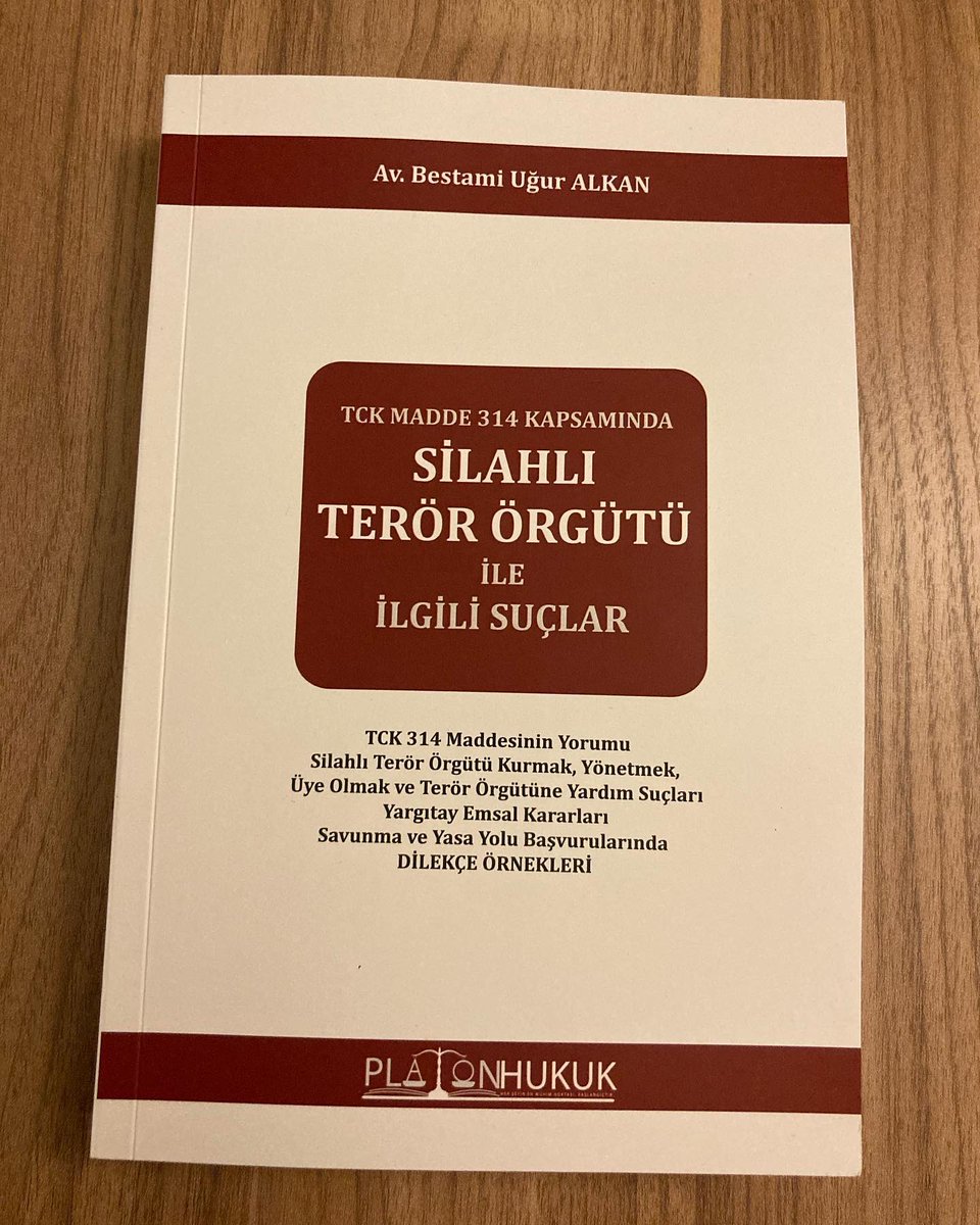 hukukavm.com/silahli-teror-…  Sevgili eşimin kitabı yayımlandı. Başarıların daim olsun <a href="/AvkatBesto/">Av. Bestami Uğur Alkan</a>
