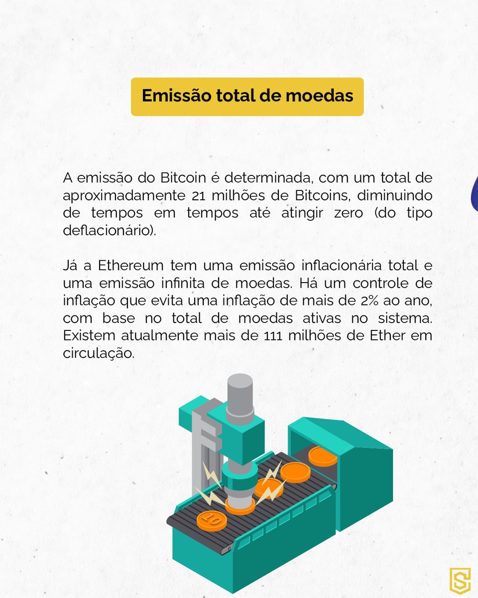 OTSafe's tweet photo. A diferença entre o Bitcoin e a Ethereum são dúvidas frequentes no mercado cripto. Por isso, trouxemos aqui algumas dessas diferenças pra você entender mais como funciona!
Se interessou e quer adquirir seus bitcoins? Entre em contato conosco!
#otsafe #Bitcoin #Ethereum https://t.co/N05P23xd5M