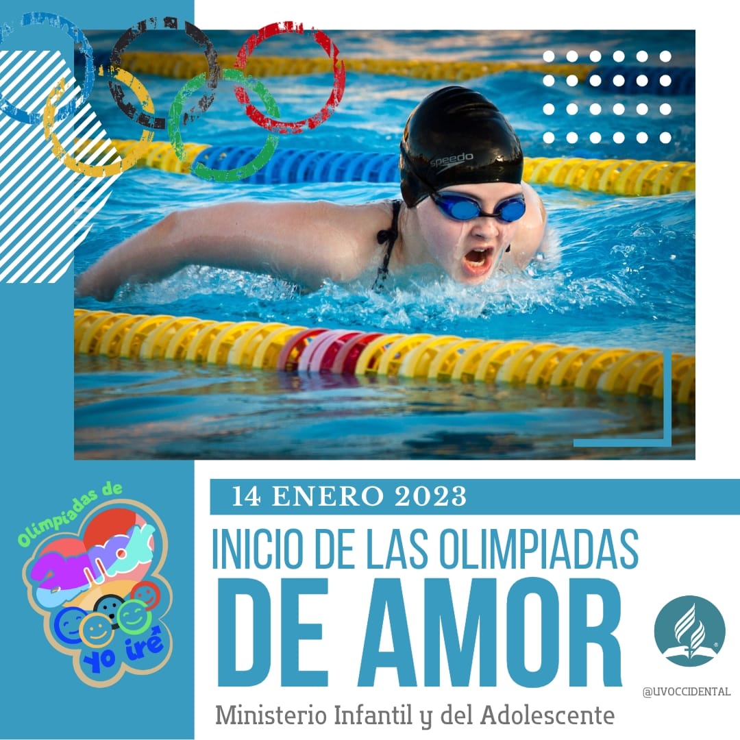 miveandes's tweet photo. ¡No lo olvides! Este sábado, 14 de enero, en cada una de nuestras Asociaciones/Misiones, darán inicio las Olimpiadas de Amor del Ministerio Infantil y del Adolescente.
#UVOC #MVAE #Oración #IWillGo #Adventista #Niños #olimpiadasdelamor https://t.co/tCboUGeDiA