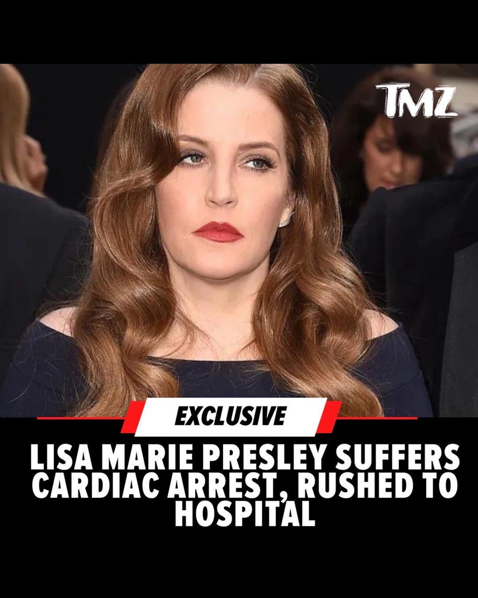 applejackalope's tweet photo. my hands are shaking😭 im in shock & almost cry. according to TMZ, Lisa suffered a heart attack and hospitalized. pls pray for @LisaPresley & stay strong my angel. please come back, we need your smile..🤍 #lisamariepresley #lisapresley #lisamarie #loveforlisamarie #loveforlisa https://t.co/YsA95JqEM4