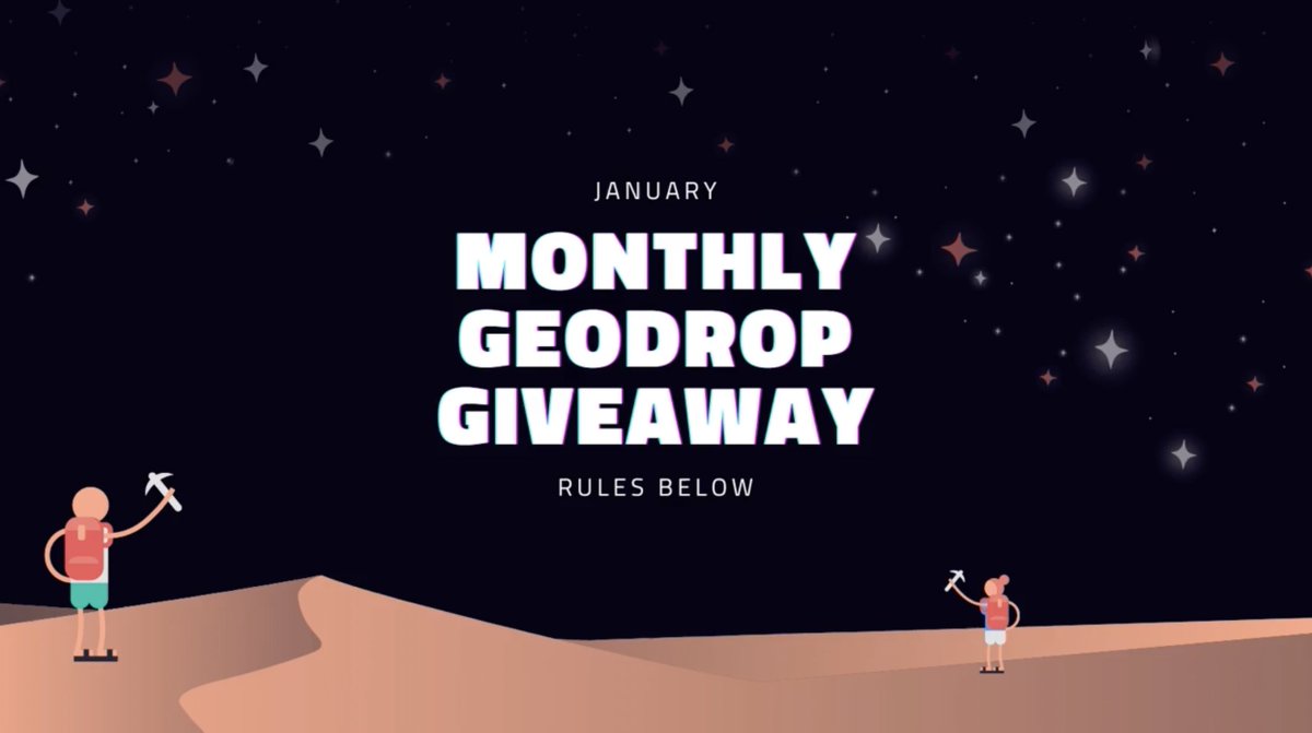 January's Monthly Geodrop Challenge you've been waiting for! We kept this one easy.

Simply re-tweet XYO's re-cap article post! That's it. Easy. Peasy. 

P.S. If you want to add a comment to the original post, we won't complain! 😉 (Plus it will help us know you re-tweeted)