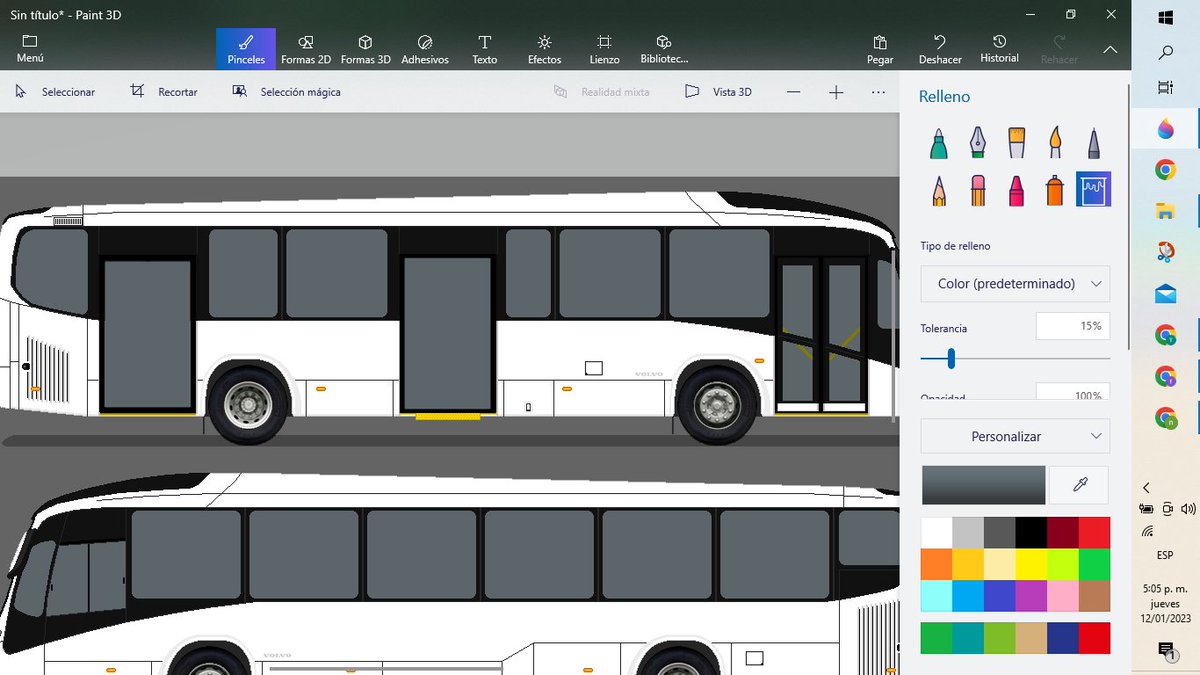 AcostaNumael's tweet photo. Bueno señores volviendo a los diseños volvemos con el gran viale brt de las operadoras e-masivo y masivo capital 
avances de las modificaciones acorde del 12/01/23
5% https://t.co/Q4z15ZNf5K