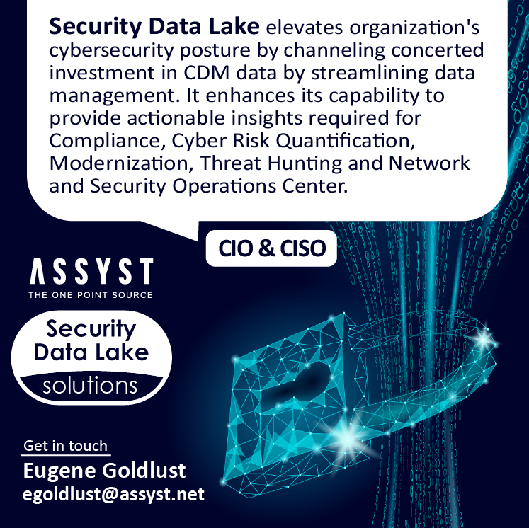 ASSYSTInc's tweet photo. Security Data Lake (SDL) > How it benefits CIOs & CISOs ? #securitydatalake #cybersecurity #datanalytics | https://t.co/HmwSOHraRl https://t.co/eJZf1WnUO7