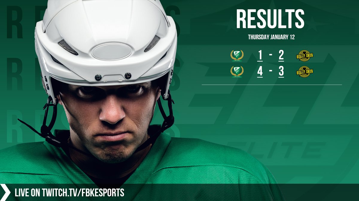 #RESULTS
Tonight's match results against <a href="/REC_EASHL/">Reality Check</a> are in! Despite the fact that the team manager <a href="/HProfessorn/">HockeyProfessorn</a> had to step in for <a href="/eken45jr/">Henrik Eklund</a>, the team performed really well. 🔥

We hope to see <a href="/eken45jr/">Henrik Eklund</a> back on the ice soon!

#NHL23 #ECL23Winter <a href="/farjestad_bk/">Färjestad BK</a> <a href="/sportsgamer/">Michael J</a>