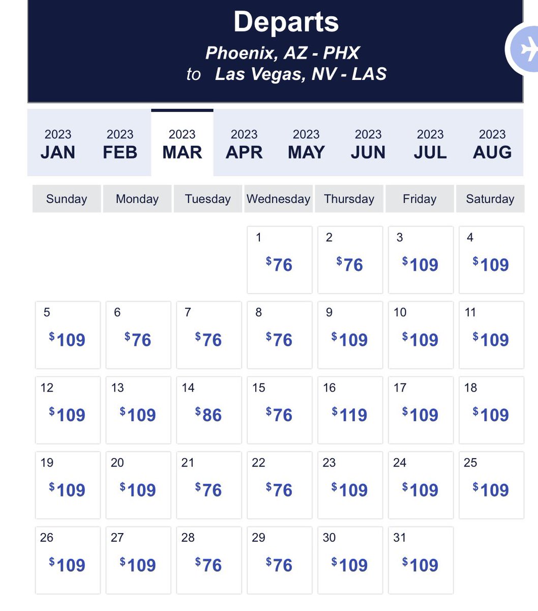 saunlbeach's tweet photo. @SouthwestAir went online to book the $49 one-way flights to Vegas. Didn’t see in the small print where Vegas was excluded? Where do we find the $49 flight Southwest? https://t.co/25SBKnEzhq
