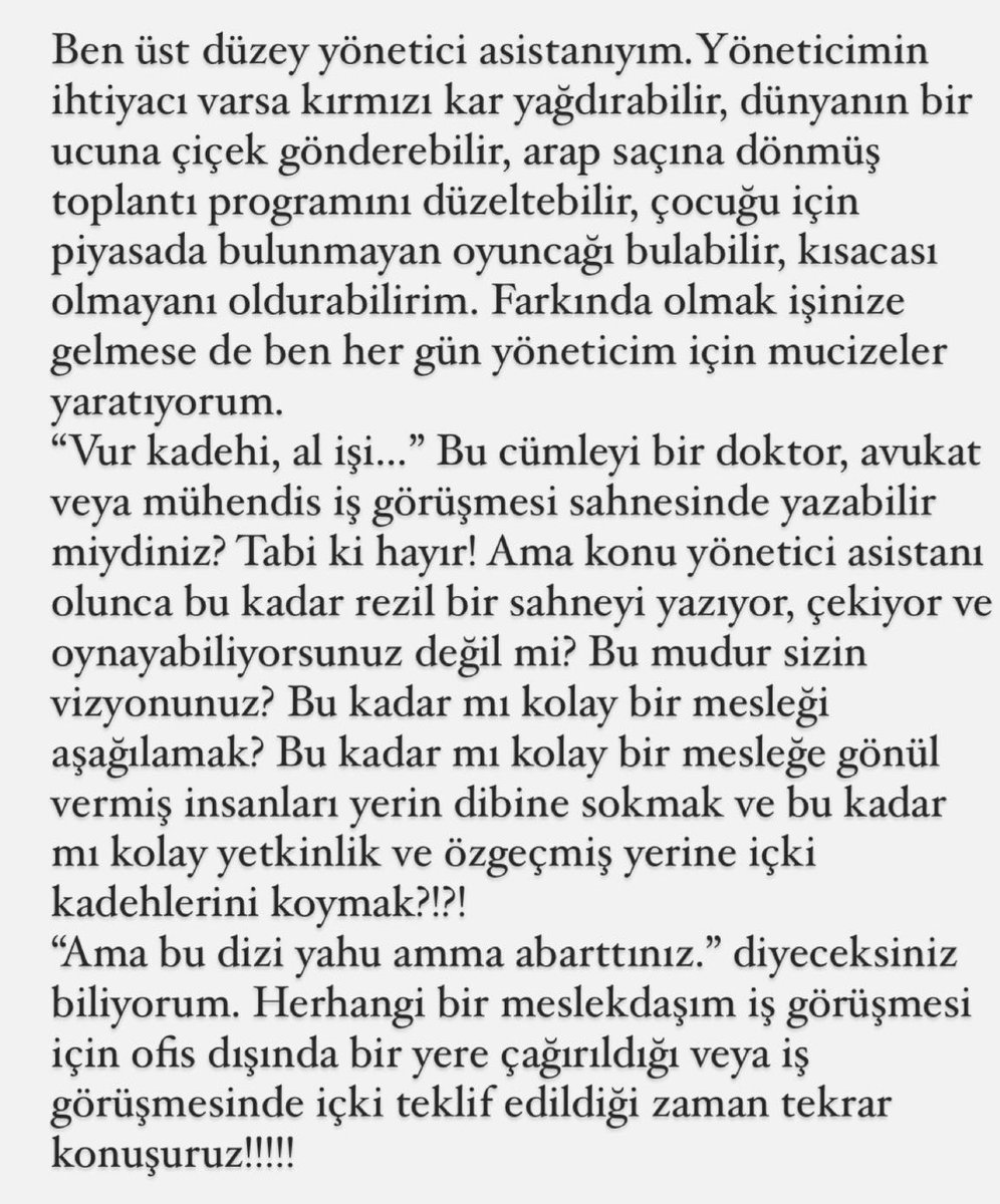 AsliConker's tweet photo. #camdakikiz #asistanlıkmesleğikirletilemez #yöneticiasistanlığı @camdakikizdizi @KanalD @OGMPictures https://t.co/9fbfo1p55h