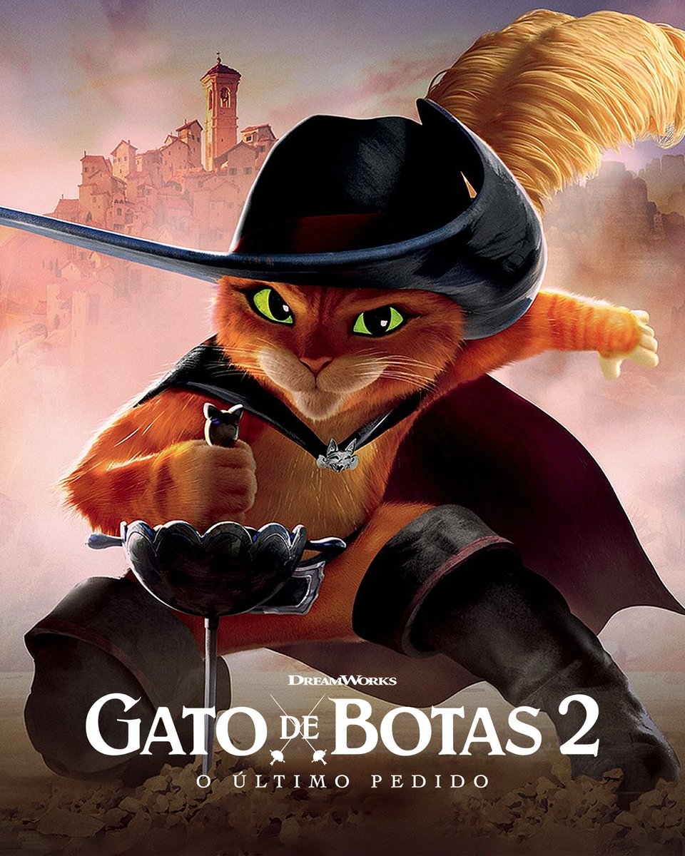 disneygobr's tweet photo. A DreamWorks está de volta!

'Gato de Botas 2: O Último Pedido' traz uma aventura super cativante, com uma animação linda, cenas de ação espetaculares, personagens super carismáticos, um humor divertido e um antagonista realmente ameaçador.

QUE FILME MARAVILHOSO!!! https://t.co/7Q5oqXHDC7