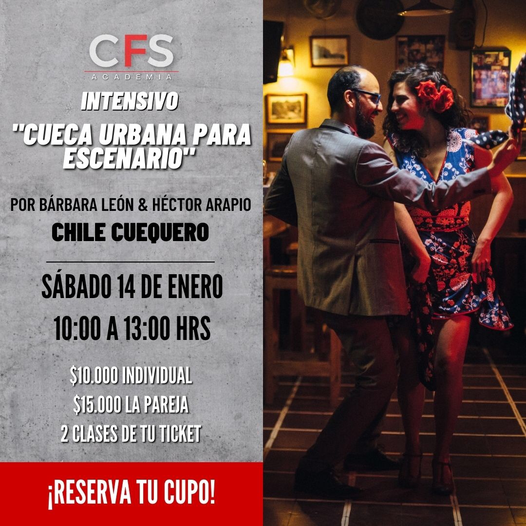 Los y las queremos invitar a una clase especial, en esta oportunidad practicaremos, conversaremos y bailaremos para un escenario.

Informaciones e inscripciones por instagram a <a href="/cfs/">CFS</a>.academia

Centro Comunitario Carol Urzúa, Av Santa Rosa 1727, Santiago

Cupos limitados