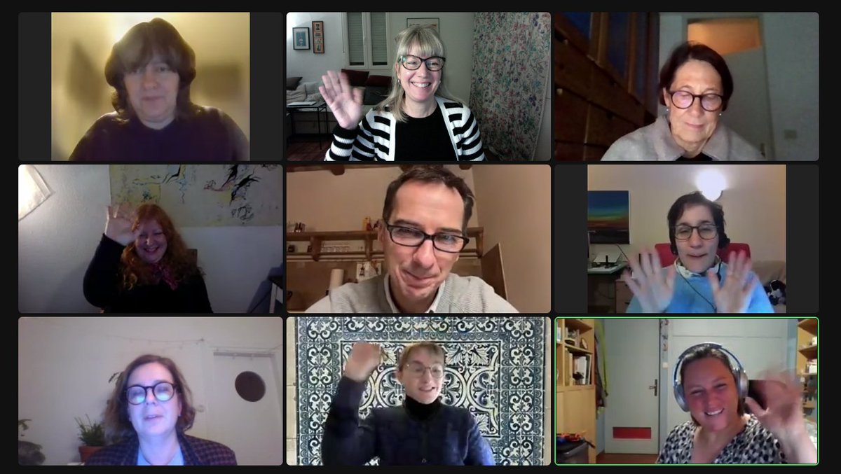 ecco_eu's tweet photo. Happy New Year! E.C.C.O.s on line Committee Meeting has happened tonight from all around Europe. We would like to thank the support to all the #ECCOCommunity #ConservatorRestorers Thank you! 🙌🙌🙌🙌 #ECCOCommunity @AllianceCharter #ConservationRestorationProfessionRegulation https://t.co/0Sl5DbxeP5