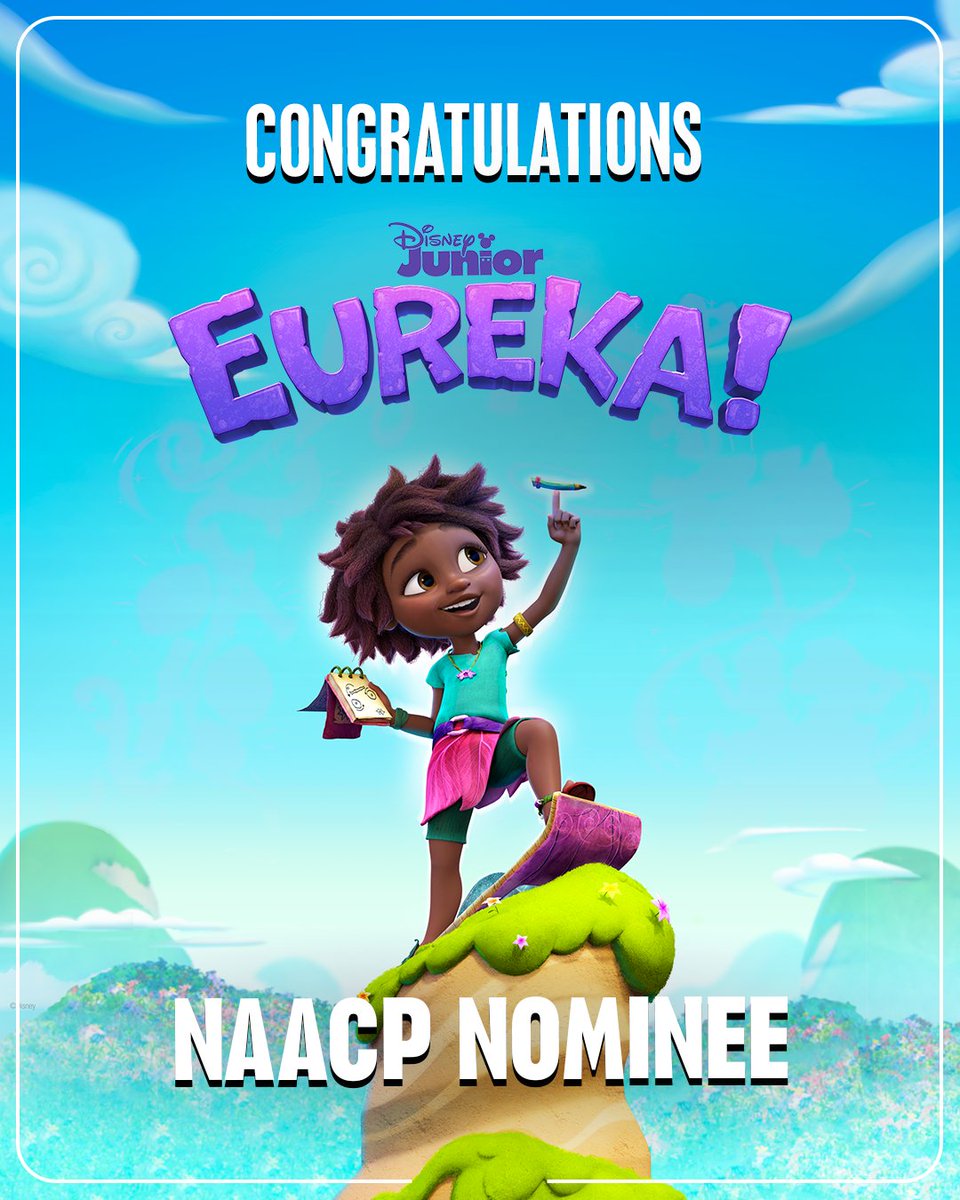 Join us in celebrating #Eureka's NAACP Image Awards nomination for Outstanding Animated Series! 👏