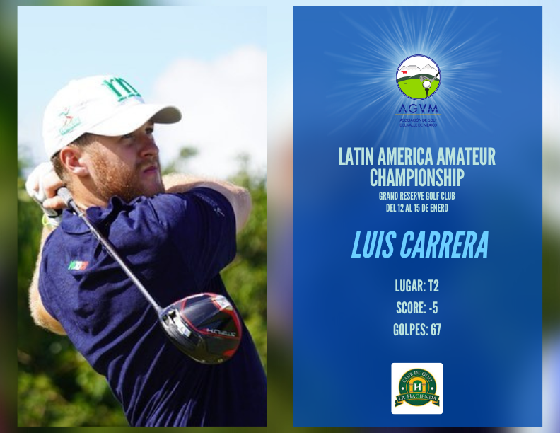 AGVM1's tweet photo. #AGVM | Resultados de la RONDA 1 de los golfistas del Valle de MΓ©xico que estΓ‘n participando en el "Latin America Amateur Championship"
ππ
ππ€©β³
β³ #JCIslas
β³ #LuisCarrera
#OrgulloAGVM
https://t.co/h4XajWxKdZ https://t.co/yhCNqgo6zC