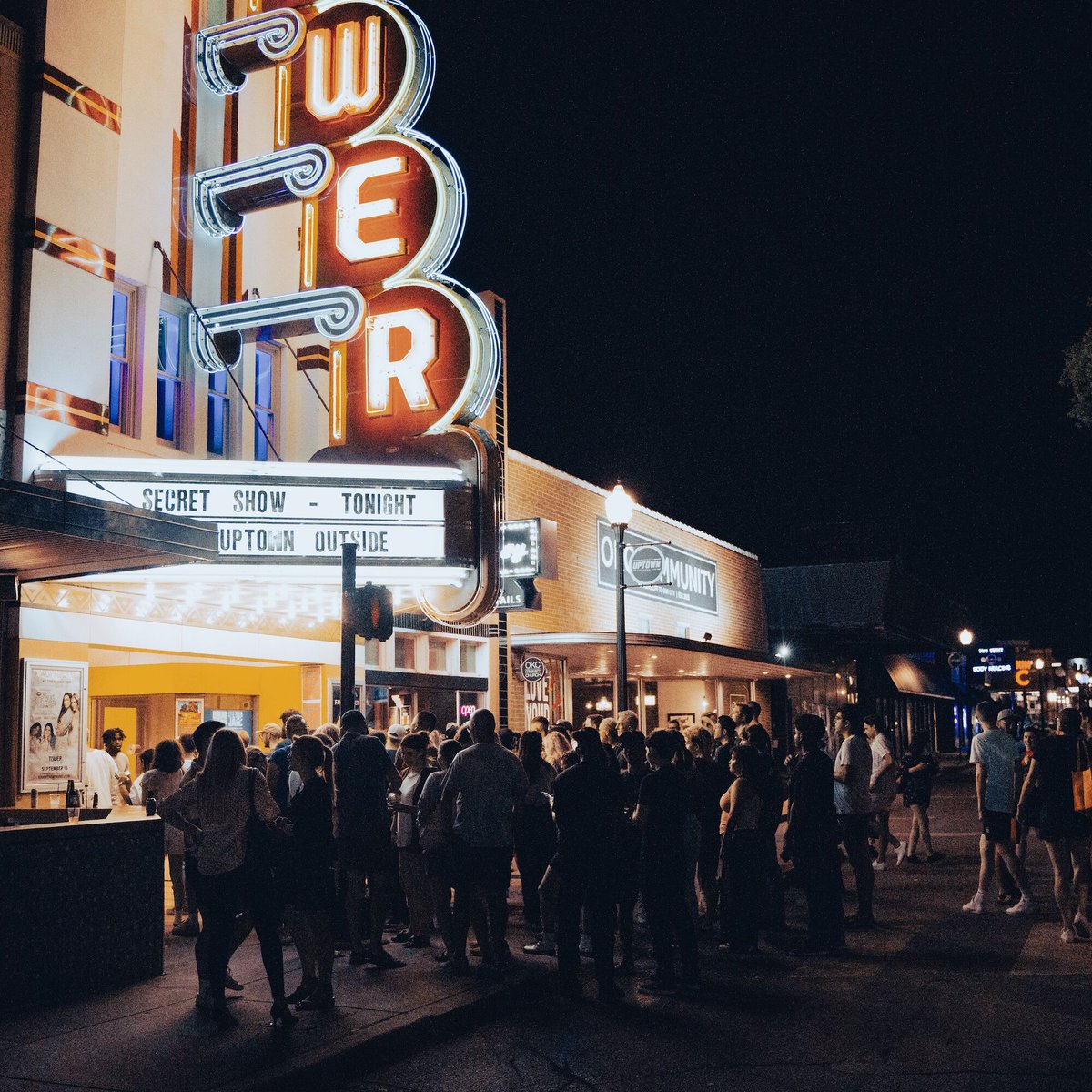 Tower Theatre OKC hosts some truly incredible shows, bringing a wide variety of uniquely talented performers from all over the world to entertain OKC.

#theatre #theater #music #shows #broadway #plays #movies #comedy #drama #performance #bands #stagelife #dance #party #oklahoma