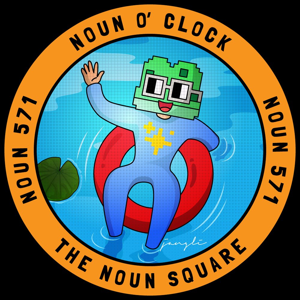 0xCryptoBulls's tweet photo. My Poaps design for Noun O' Clock https://t.co/Vib0tOW16d