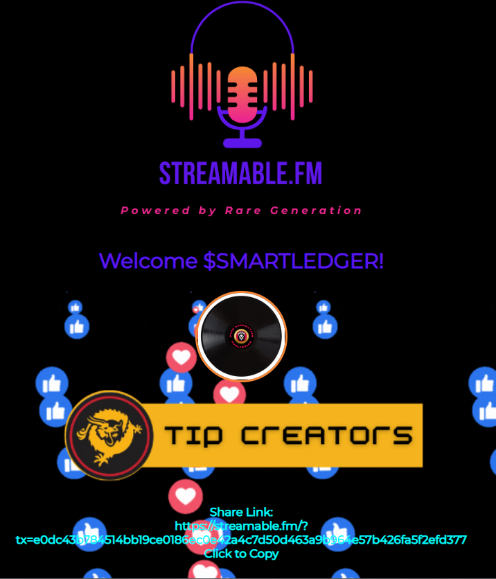 Codenlighten1's tweet photo. #Monetization #Micropayments #Media
#StreamableFM https://t.co/v5y9xr2Y17
Now with #ContentCreator #Tips feature...
Only possible on the #original #bitcoin #protocol...
#BitcoinSV #BSV
https://t.co/XY7AptoM43
by #SmartLedgerSolutions https://t.co/iq02pFNacI