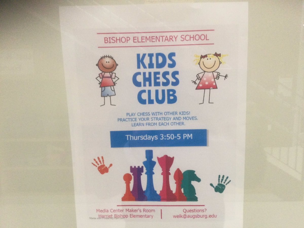 paehling's tweet photo. Bishop Chess Club is up and running!  #bishoprps https://t.co/uq9rH3qx71