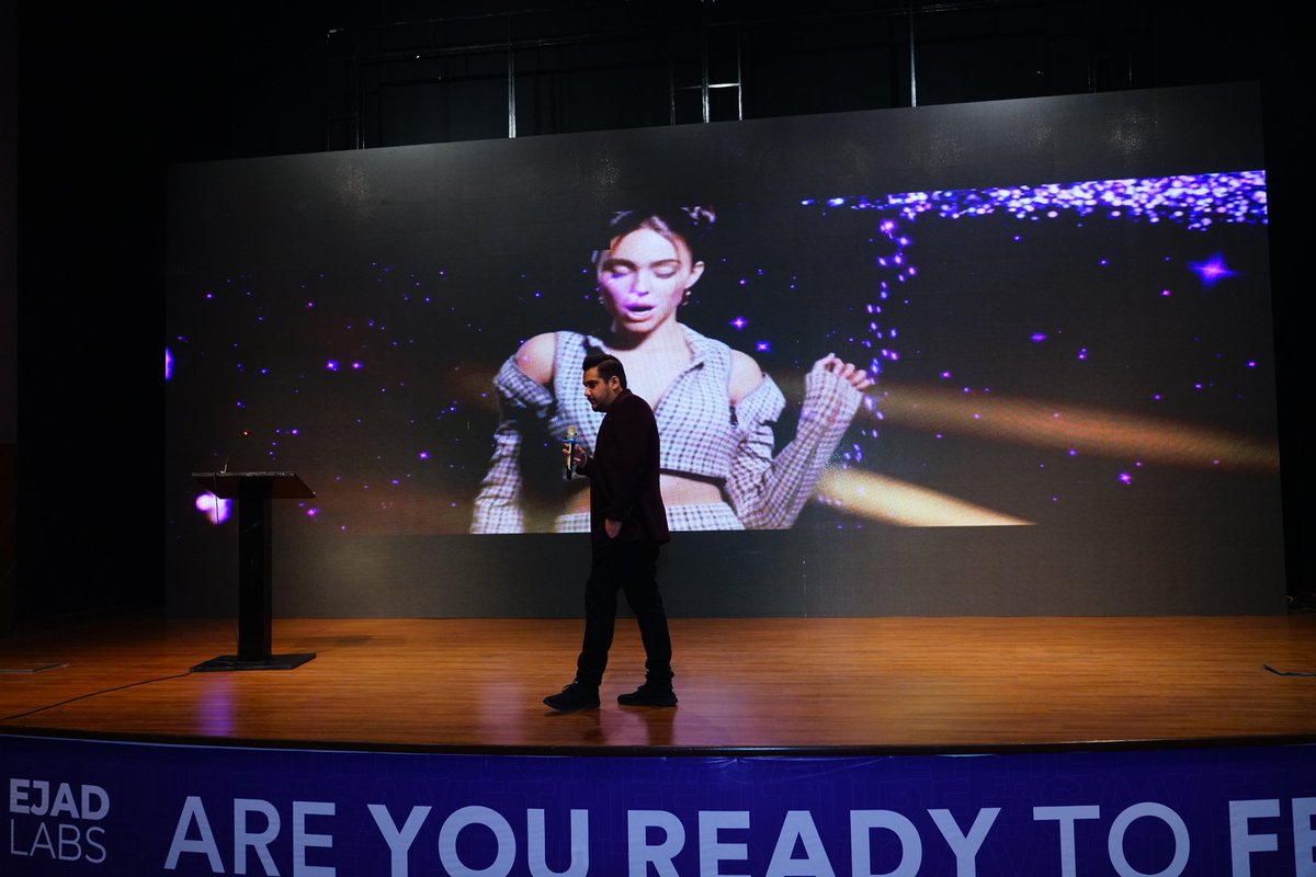 FutureFestPK's tweet photo. @MrAnsjj  Co-Founder &amp; CTO of @Moshpit_live delivers a keynote on 'Future of Live Music'.

Future Fest 2024 will be happening January 25 - 28 at Alhamra Mall Road, Complex, Lahore, Pakistan. Don't miss out; pre-register now!

#ThinkImpossible #futurefest2024 https://t.co/gnJTOuiqSB