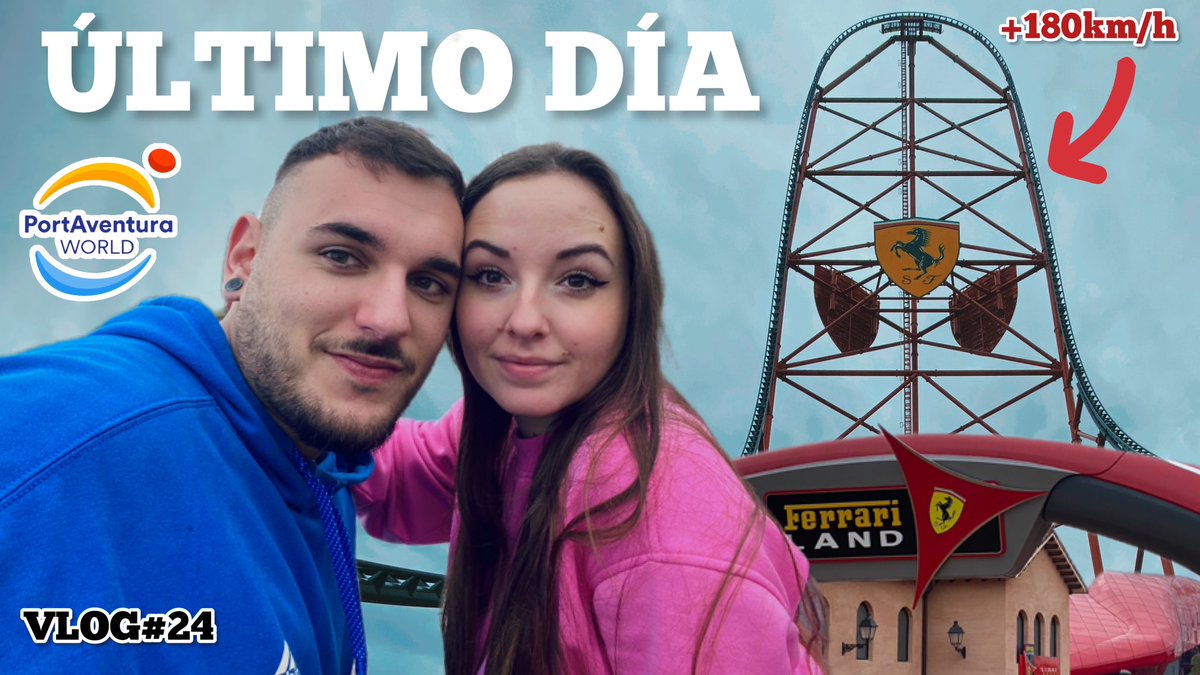 viajesdpareja's tweet photo. PortAventura Cierra sus Puertas‼️ Despedimos Ferrari Land | FIN DE TEMPORADA✅ #vlog24
▶️ https://t.co/vrkjpqVRGL https://t.co/qq1qS4D60D