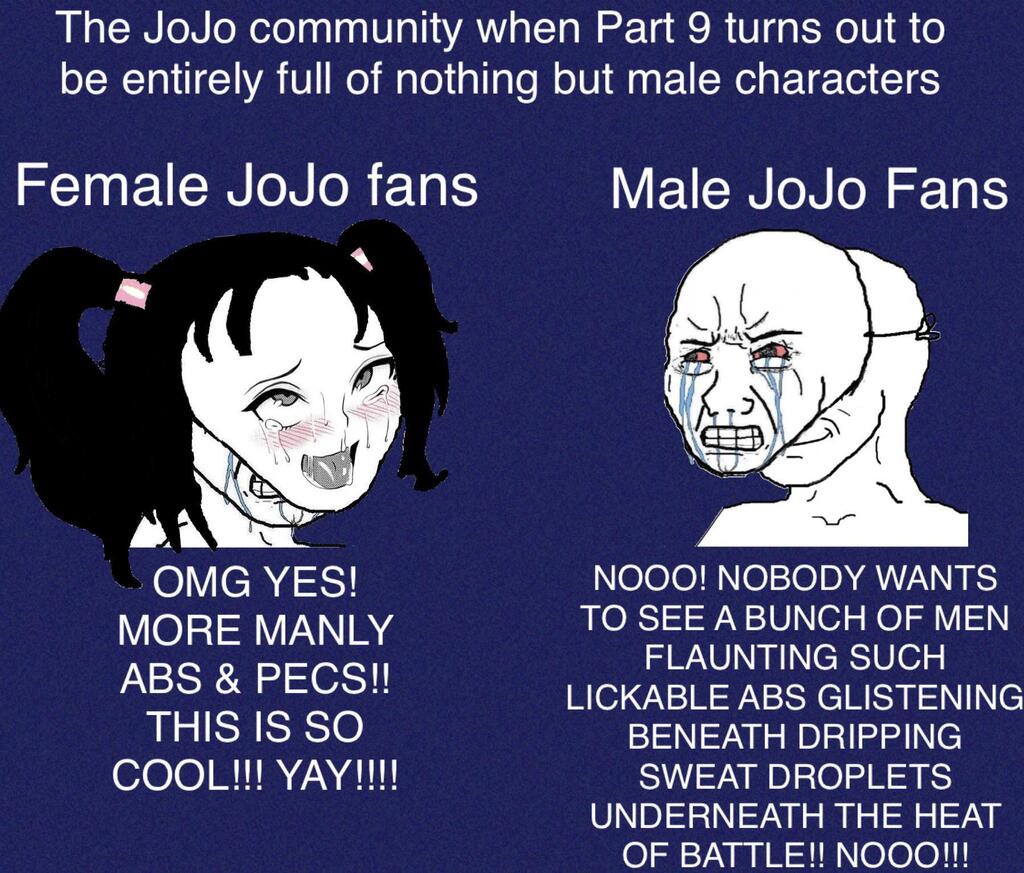 JoJo fans making the worst memes in existence (@existjojomemes) / X
