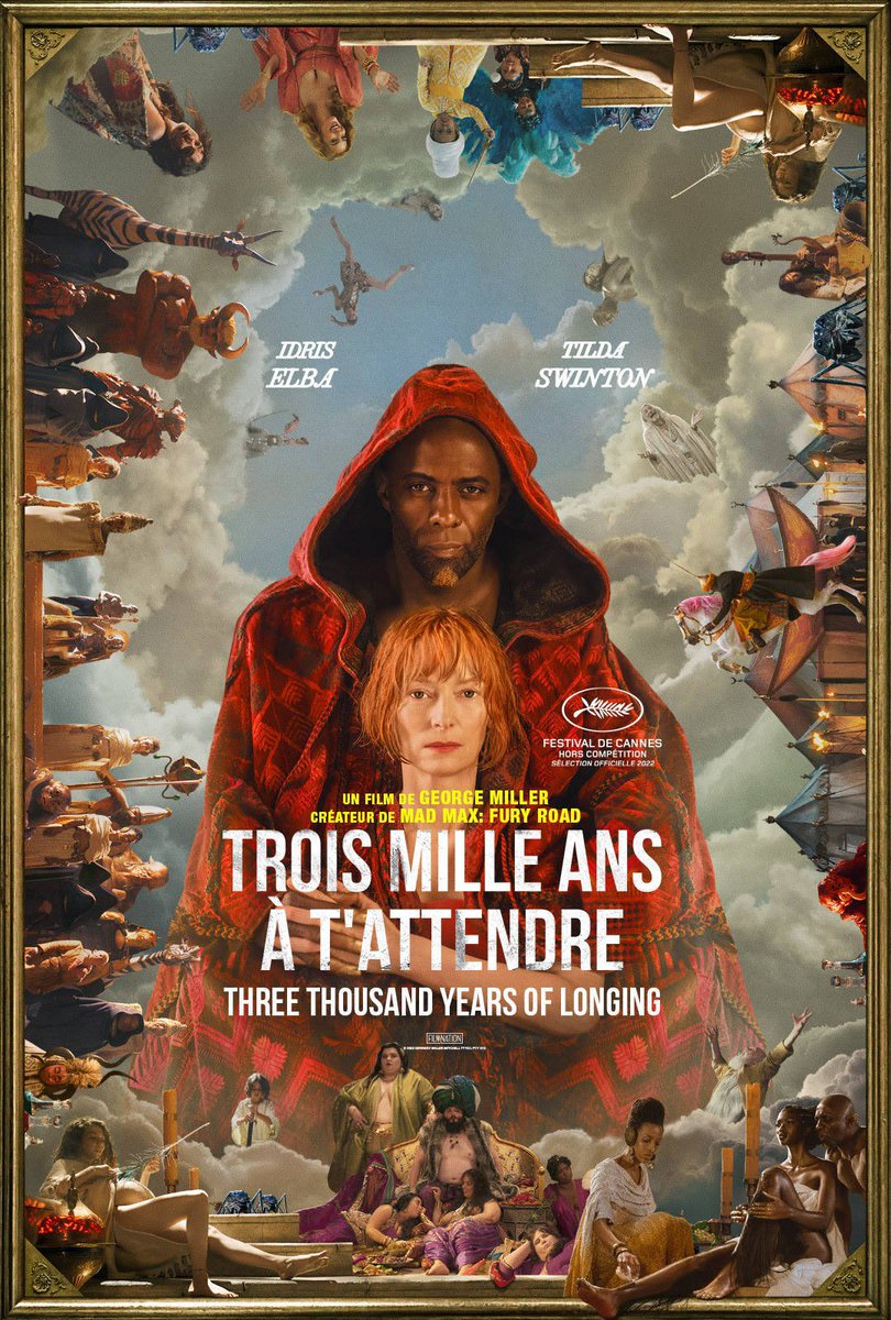 #Filmdusoir #TroisMilleAns #3000Ans #TildaSwinton #idriselba #FIF #Cannes2022