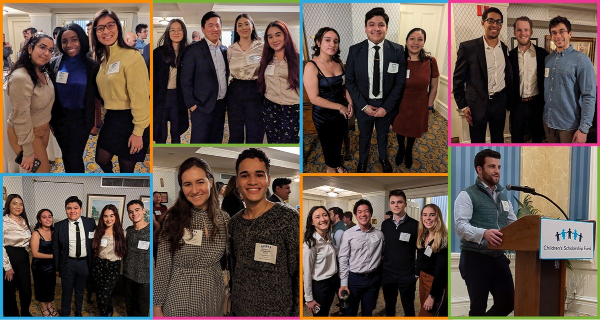 CSFNational's tweet image. Last night, CSF Young Leaders Board &amp;amp; President&apos;s Council members met w/CSF alumni, who shared how their K-8 scholarships continue to shape their futures. Thank you to everyone who attended and made the evening a success! #CSFsuccessstory #CSFsupporters #CSFAlumni #education